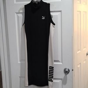 PUMA women's mock neck dress